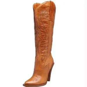 Jessica Simpson Shoes Rare Jessica Simpson Alan Leather Cowboy Boots 6b Poshmark